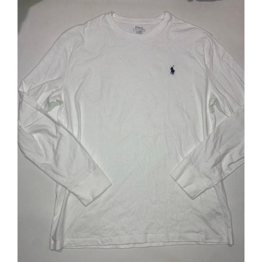 Polo Ralph Lauren white long sleeve‎ size